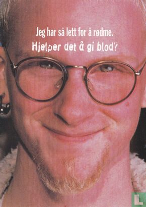 1485 - Blodbanken "Hjelper det å gi blod?" - Afbeelding 1