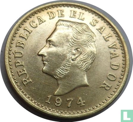 El Salvador 2 centavos 1974 - Image 1