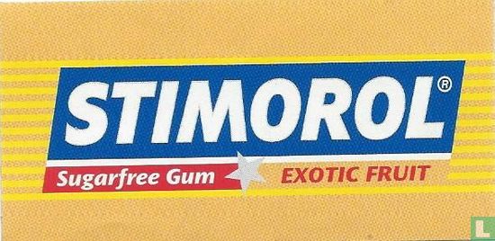 Stimorol sugarfree gum exotic fruit