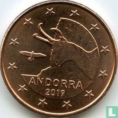 Andorre 1 cent 2019 - Image 1