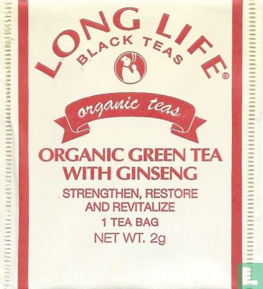 Organic Green Tea With Ginseng - Image 1