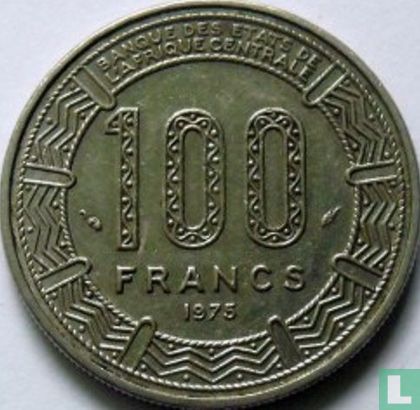 Central African Republic 100 francs 1975 - Image 1