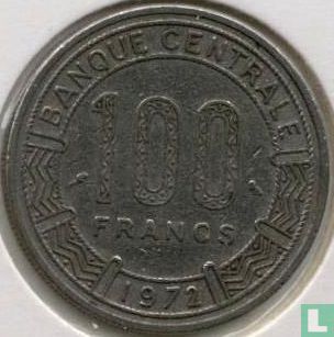 Central African Republic 100 francs 1972 - Image 1