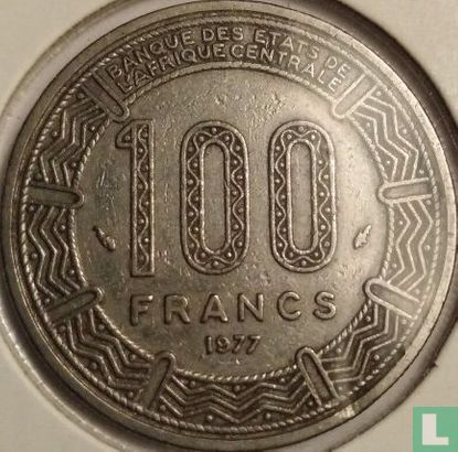 Gabon 100 francs 1977 - Afbeelding 1