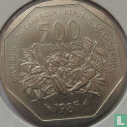 Cameroun 500 francs 1985 - Image 1