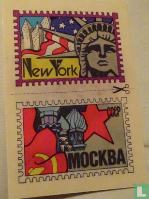 New York + Mockba - Afbeelding 1