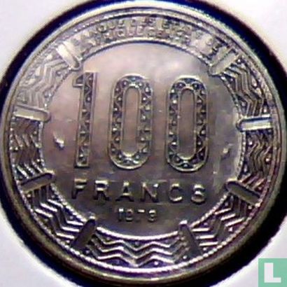 Central African Republic 100 francs 1979 - Image 1