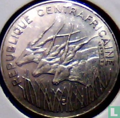 Central African Republic 100 francs 1979 - Image 2