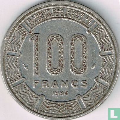 Central African Republic 100 francs 1990 - Image 1