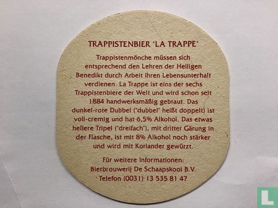 Trappistenbier “ La Trappe” - Image 1