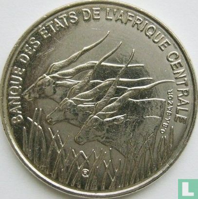 États d'Afrique centrale 100 francs 1998 - Image 2