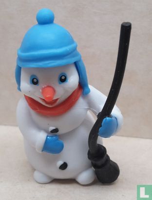 Snowman with blue murs - Image 1