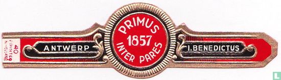 Primus 1857 inter Pares - Antwerp - I.Benedictus   - Image 1
