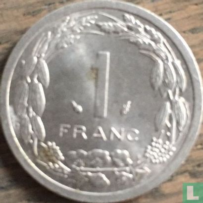 Centraal-Afrikaanse Staten 1 franc 1979 - Afbeelding 2