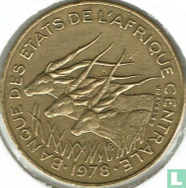 Centraal-Afrikaanse Staten 10 francs 1978 - Afbeelding 1