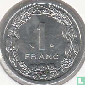 Centraal-Afrikaanse Staten 1 franc 2003 - Afbeelding 2