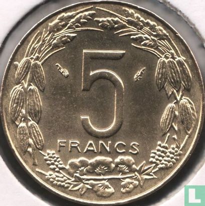 Zentralafrikanischen Staaten 5 Franc 1992 - Bild 2