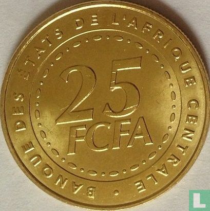 Central African States 25 francs 2019 - Image 2