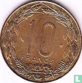 Centraal-Afrikaanse Staten 10 francs 1996 - Afbeelding 2