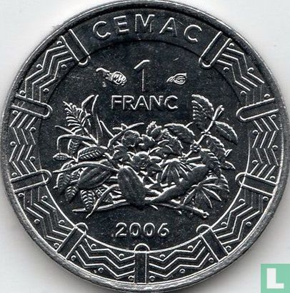 Centraal-Afrikaanse Staten 1 franc 2006 - Afbeelding 1