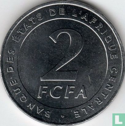États d'Afrique centrale 2 francs 2006 - Image 2