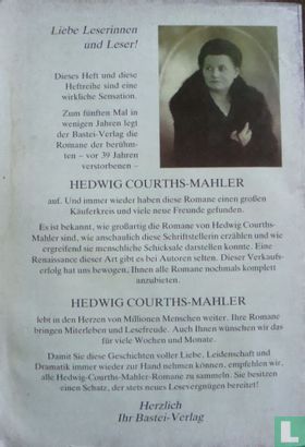Hedwig Courths-Mahler [5e uitgave] 32 b - Afbeelding 2