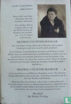 Hedwig Courths-Mahler [5e uitgave] 43 - Afbeelding 2