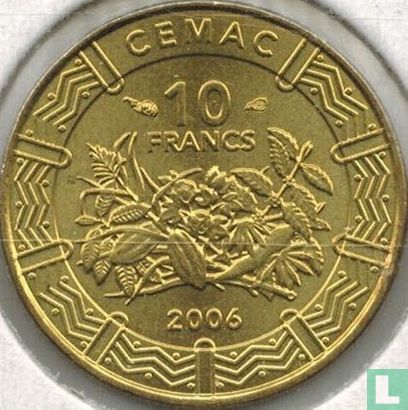 États d'Afrique centrale 10 francs 2006 - Image 1