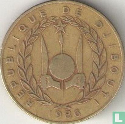 Djibouti 20 francs 1986 - Afbeelding 1
