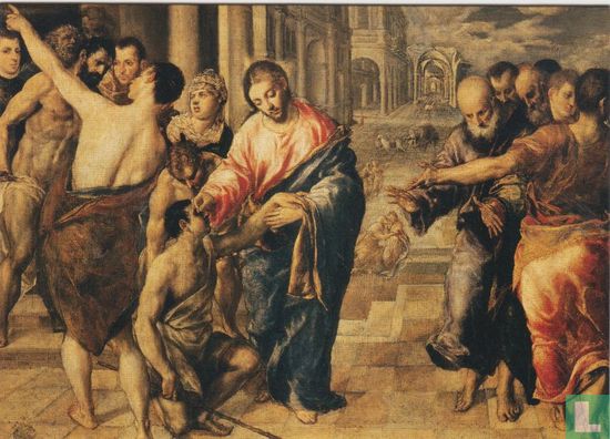 The healing of the blind man, 1570-1575 - Afbeelding 1