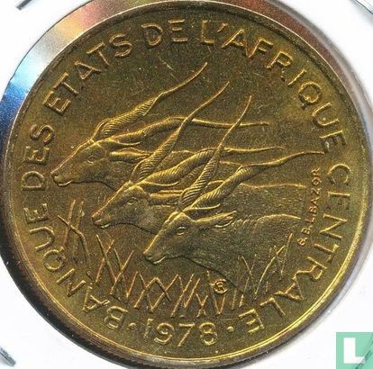 Centraal-Afrikaanse Staten 25 francs 1978 - Afbeelding 1