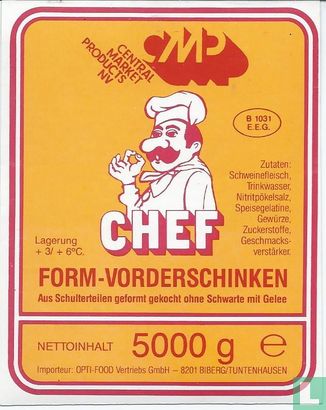 CMP Chef Form-Vorderschinken