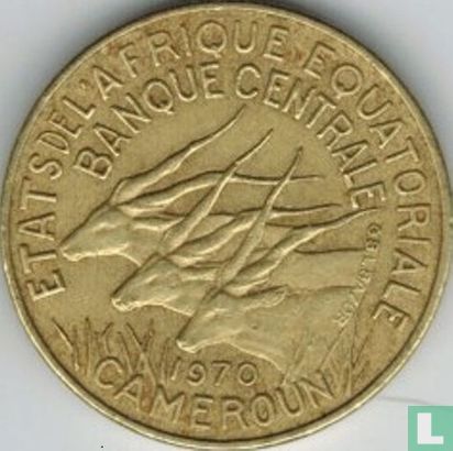 États d'Afrique équatoriale 5 francs 1970 - Image 1