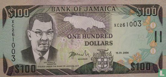 Jamaika 100 Dollar 2004 - Bild 1