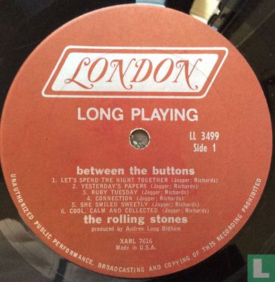 Between the Buttons - Image 3