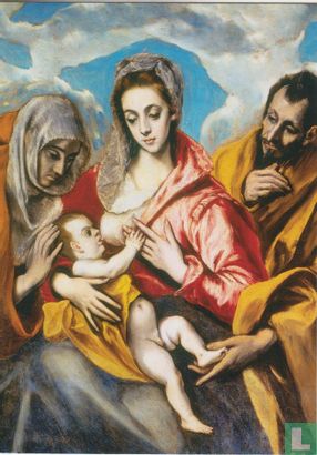 Holy family with Saint Anna, 1590-1595 - Afbeelding 1