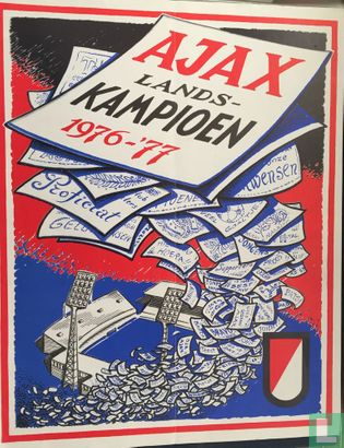 Ajax Landskampioen 1976-1977 - Afbeelding 1