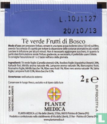 Tè verde Frutti di Bosco - Afbeelding 2