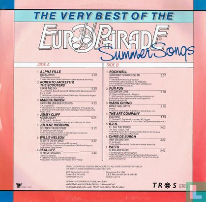 The very best of the EuroParade  "Summer Songs" - Image 2