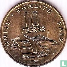Djibouti 10 francs 2007 - Image 2