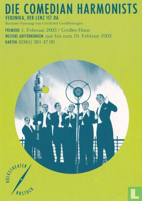 Volkstheater Rostock - Die Comedian Harmonists - Bild 1