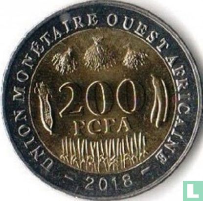 États d’Afrique de l’Ouest 200 francs 2018 - Image 1