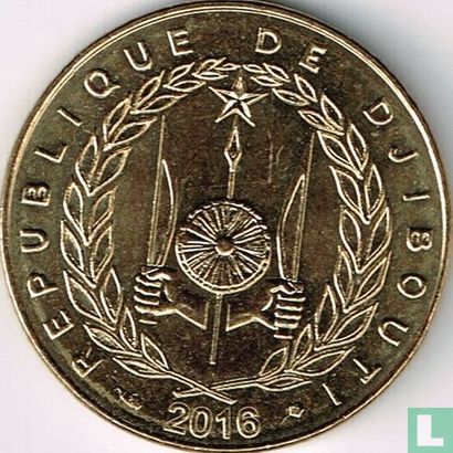 Djibouti 20 francs 2016 - Image 1