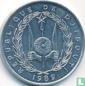 Djibouti 5 francs 1989 - Image 1