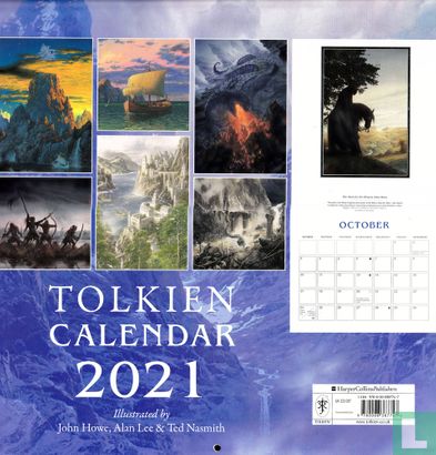 Tolkien calendar 2021 - Afbeelding 2