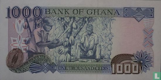 Ghana 1,000 Cedis 1999 - Image 2