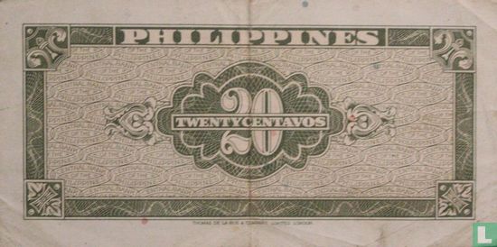 Filipijnen 20 Centavos - Afbeelding 2