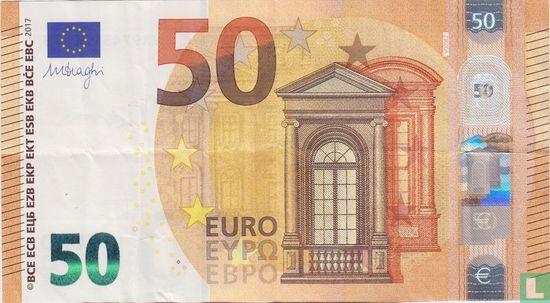Eurozone 50 Euro V - A - Afbeelding 1