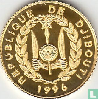 Djibouti 250 francs 1996 (PROOF) "History of navigation" - Image 1