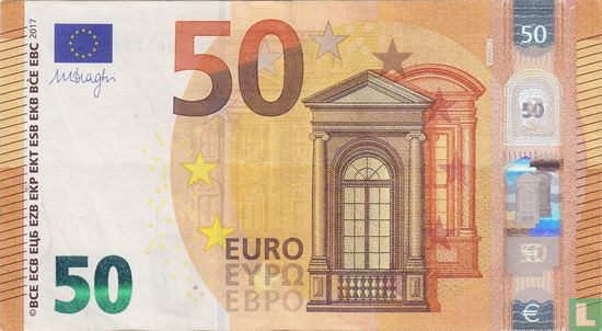 Eurozone 50 Euro W - A - Afbeelding 1